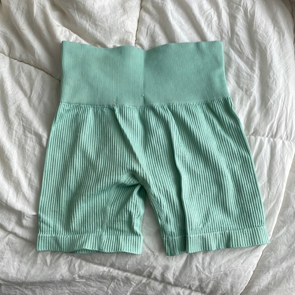 Target Light Green Biker Shorts